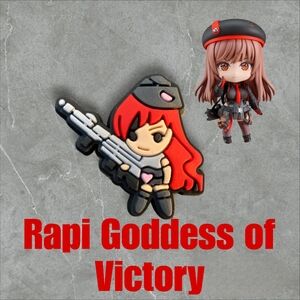 BOGO!! BUNDLE For Discount!!! Rare Rapi Goddess of Victory Nikke Croc Charm